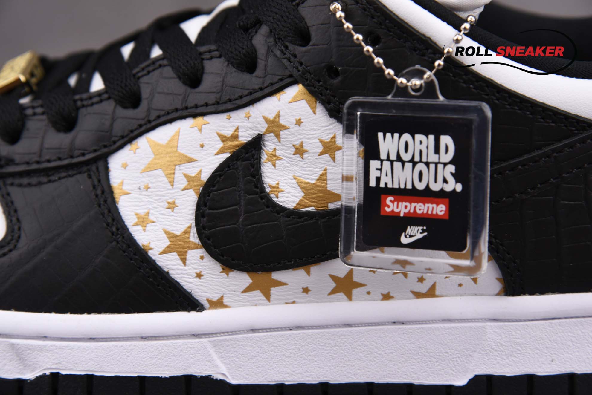 Nike Sb Dunk Supreme Stars Black