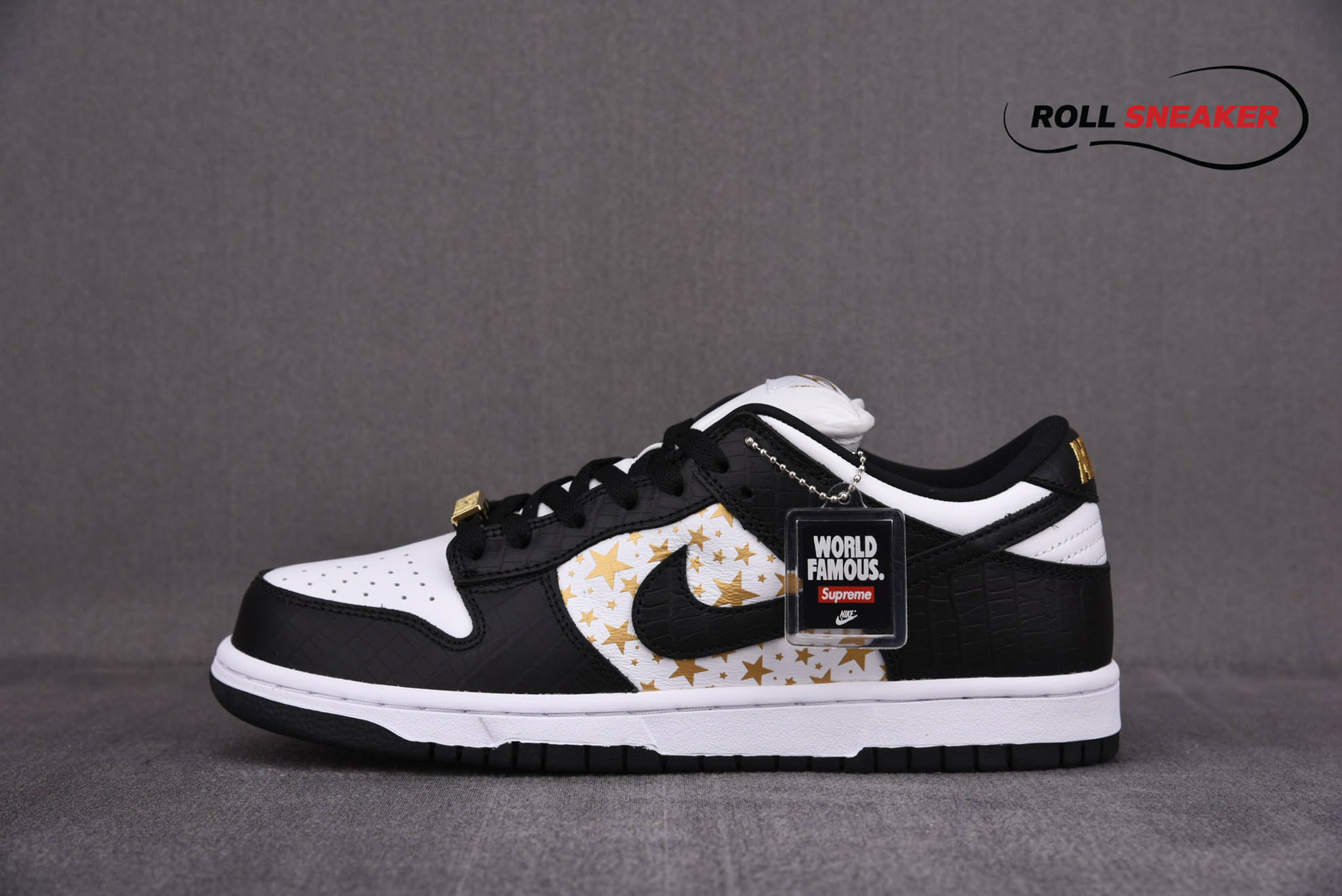 Nike Sb Dunk Supreme Stars Black