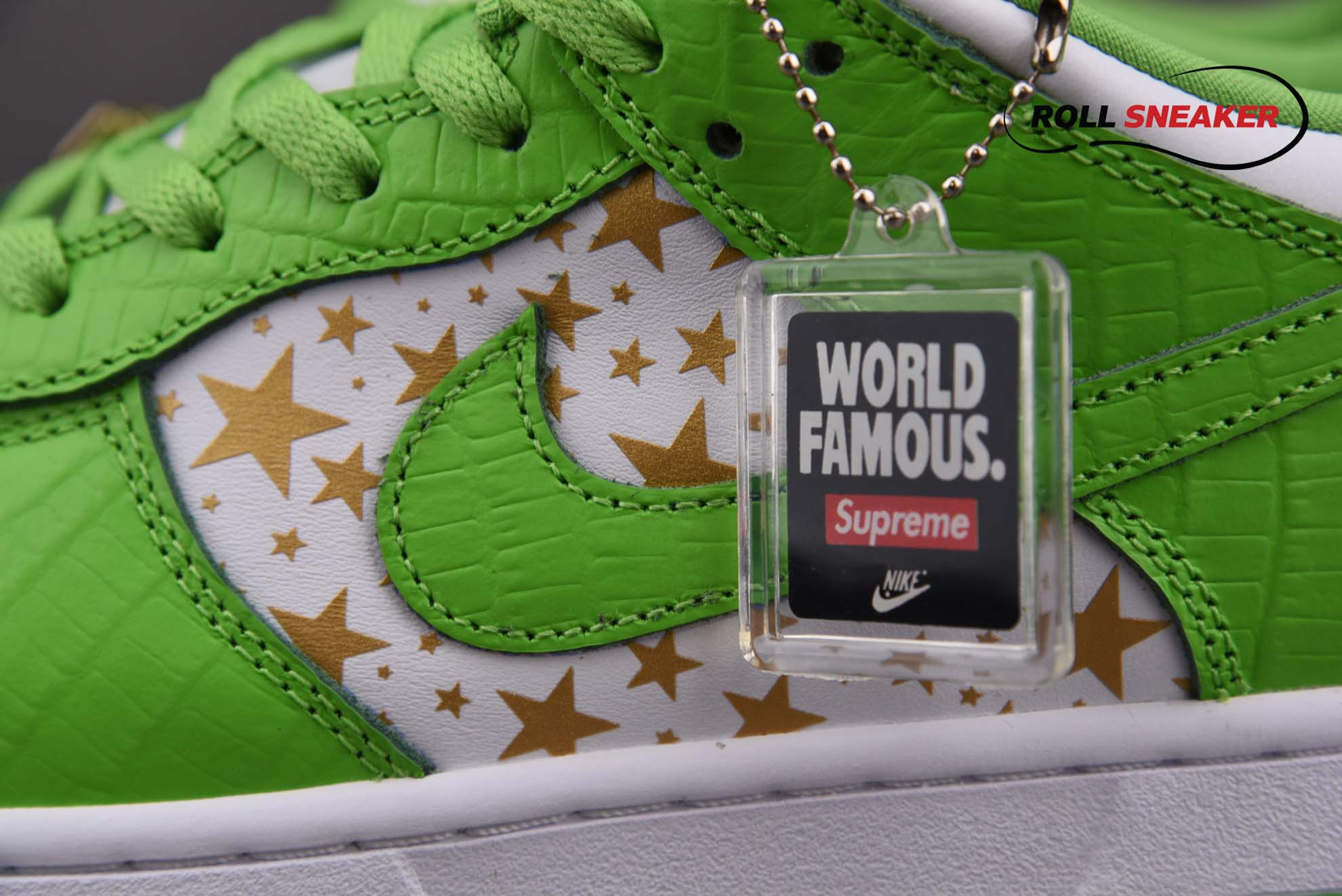 Nike Supreme x Dunk Low OG SB QS ‘Mean Green’