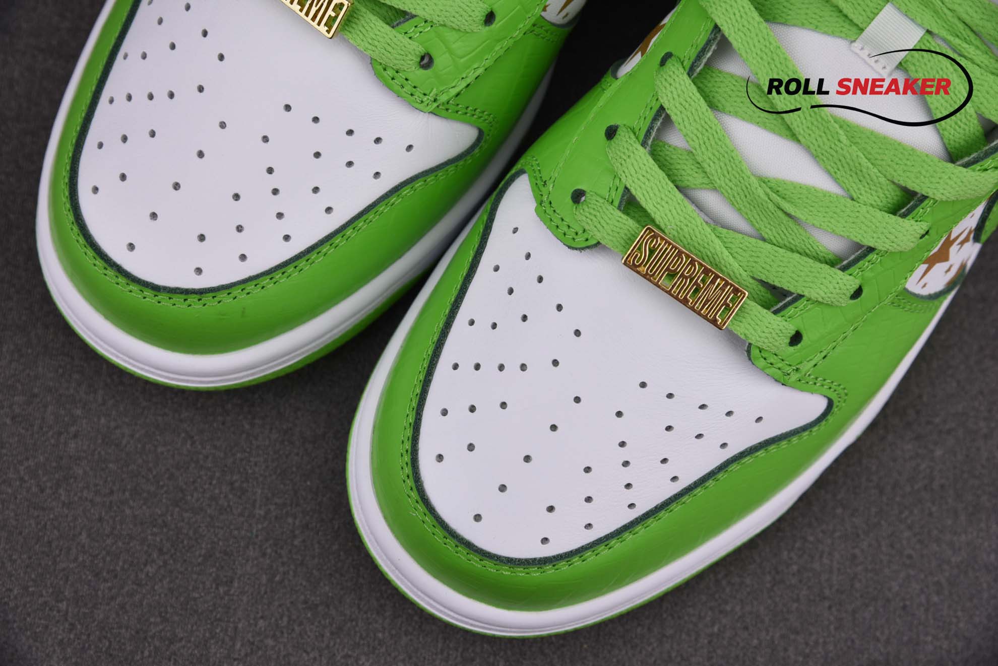 Nike Supreme x Dunk Low OG SB QS ‘Mean Green’