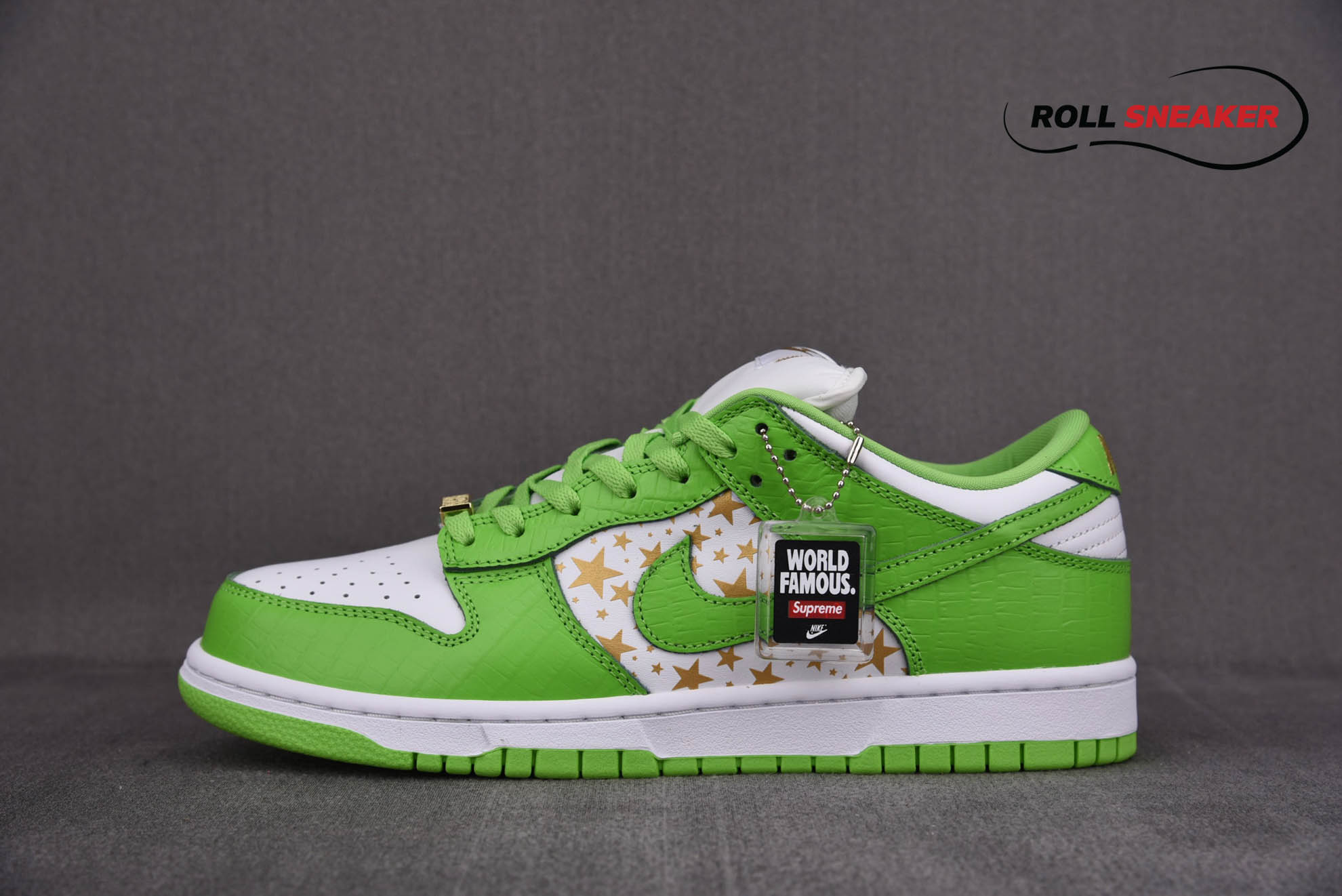 Nike Supreme x Dunk Low OG SB QS ‘Mean Green’