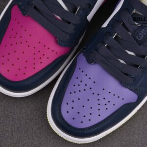 Nike Wmns Air Jordan 1 Low SE ‘Mismatched – Purple Magenta’