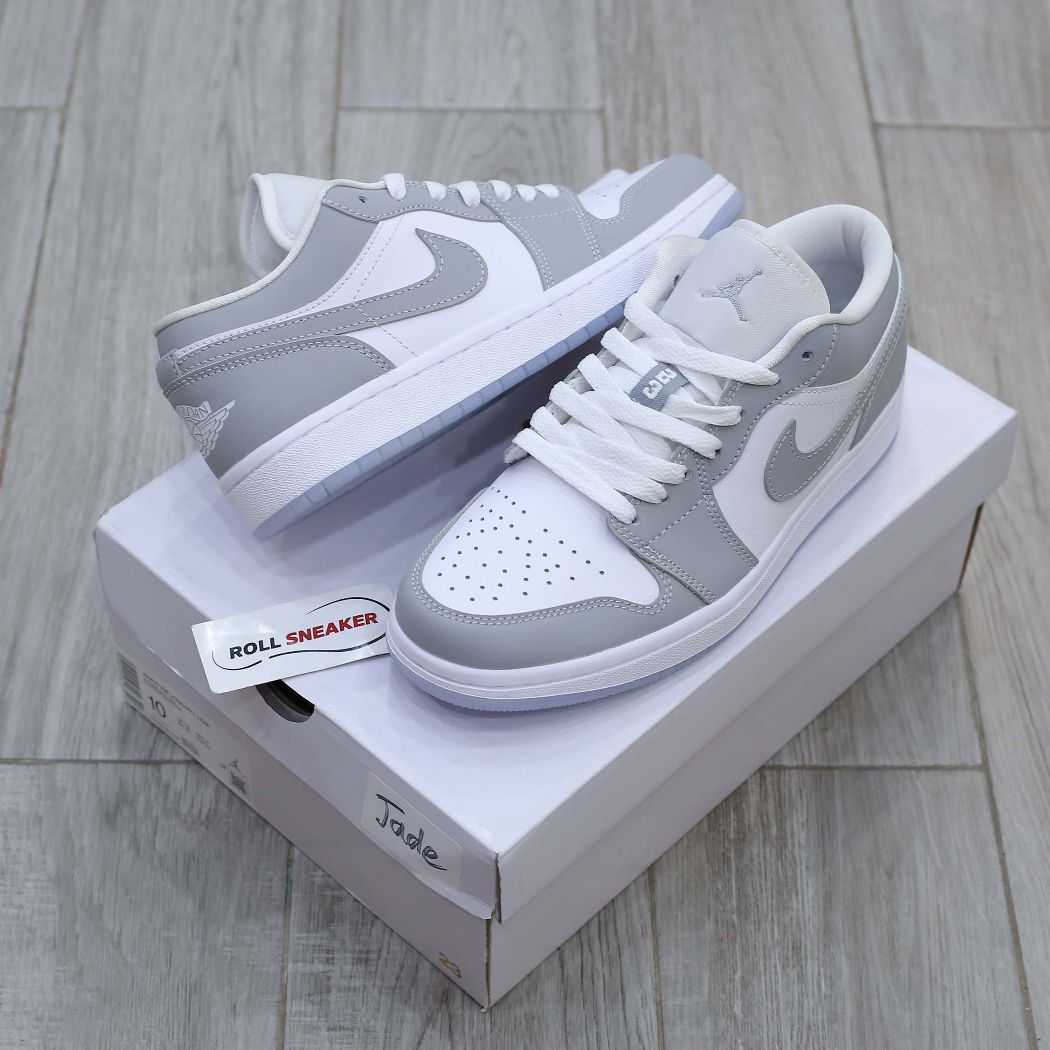 Nike Wmns Air Jordan 1 Low ‘White Wolf Grey’