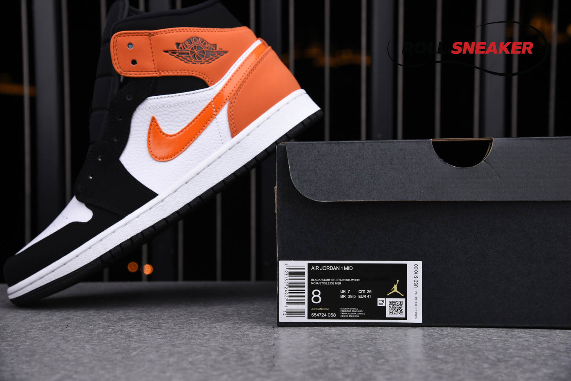 Nike Air Jordan 1 Mid Shattered Backboard
