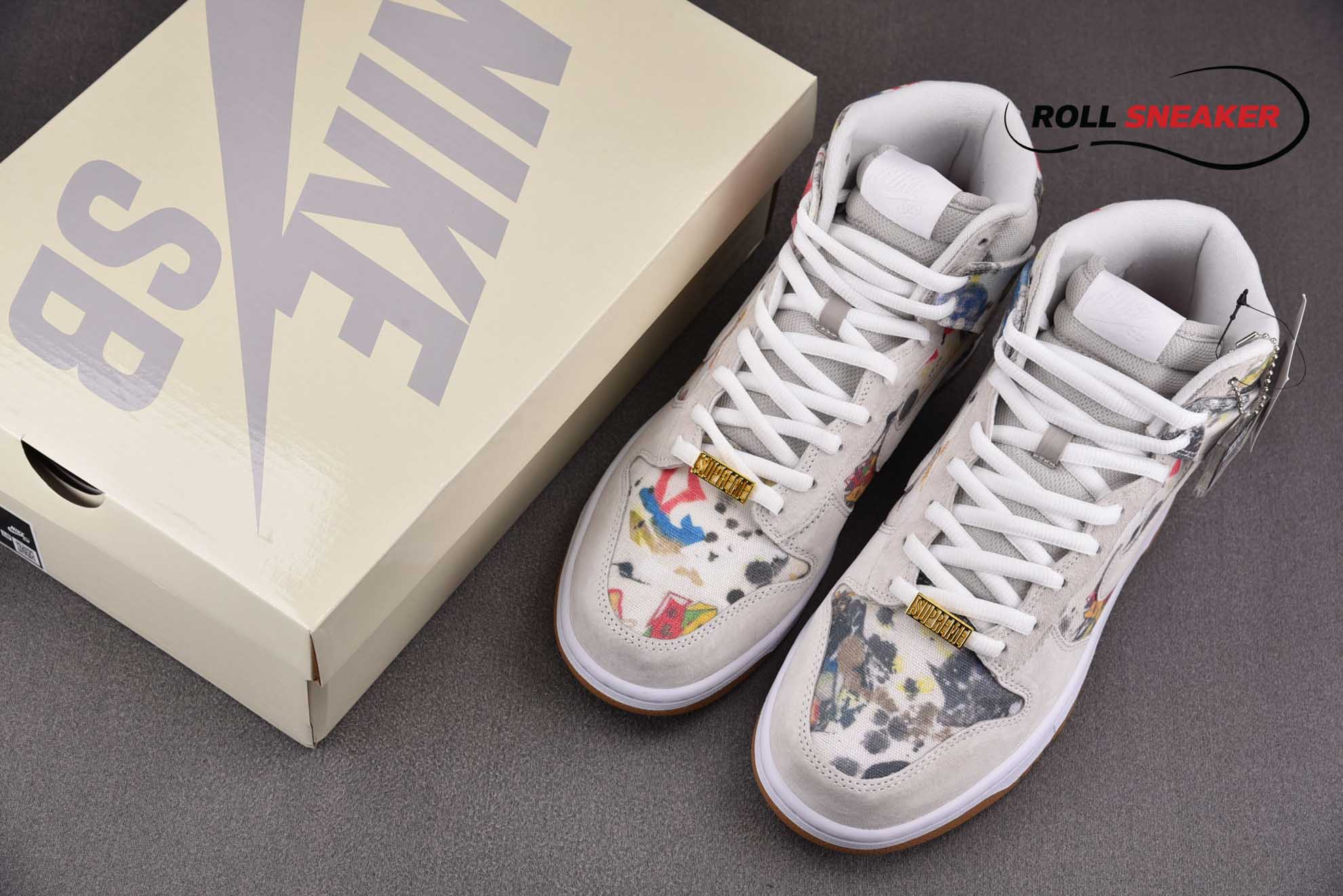 Supreme x NK Dunk SB High OG QS “Rammellzee”