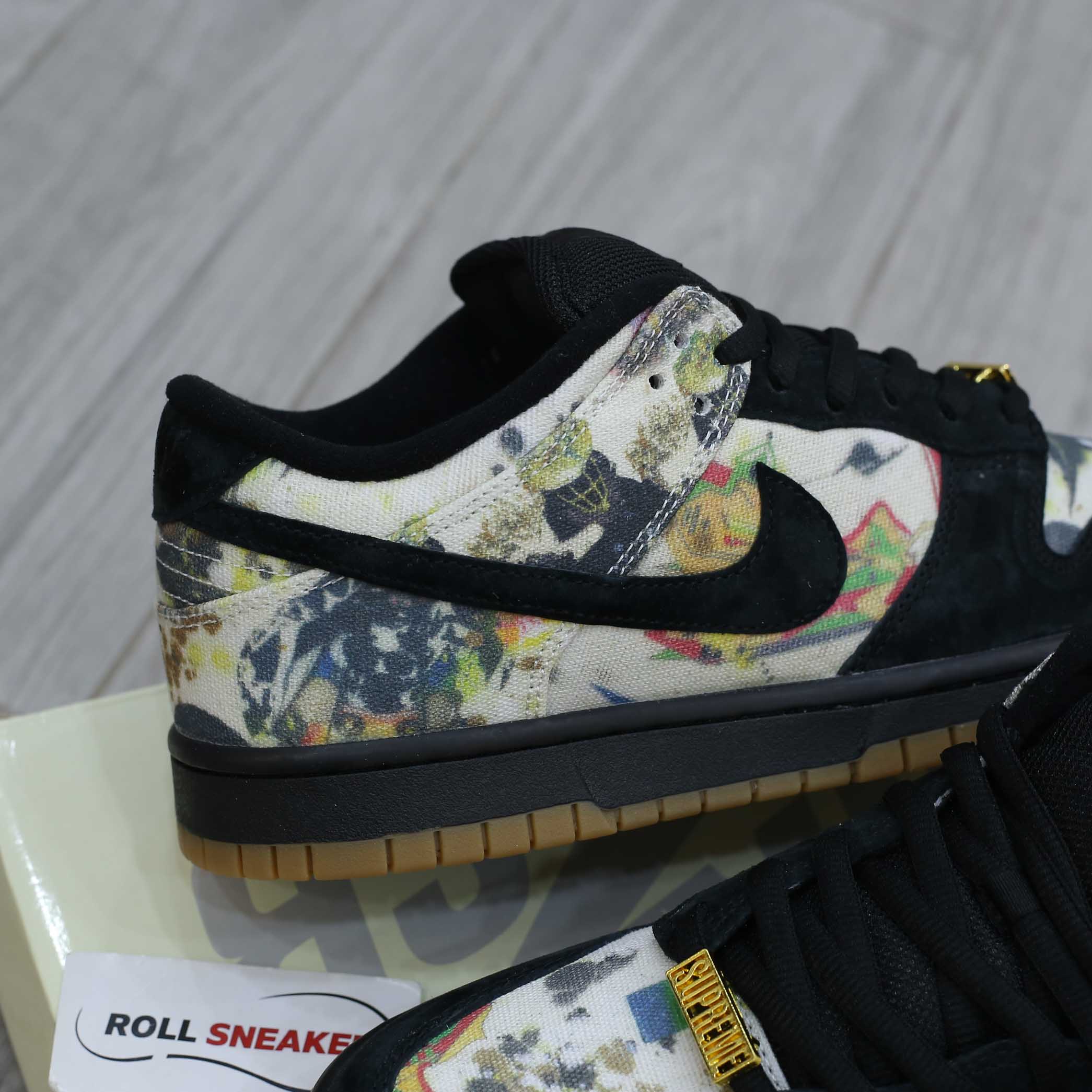 Supreme’s Nike SB Dunk Low ‘Rammellzee’