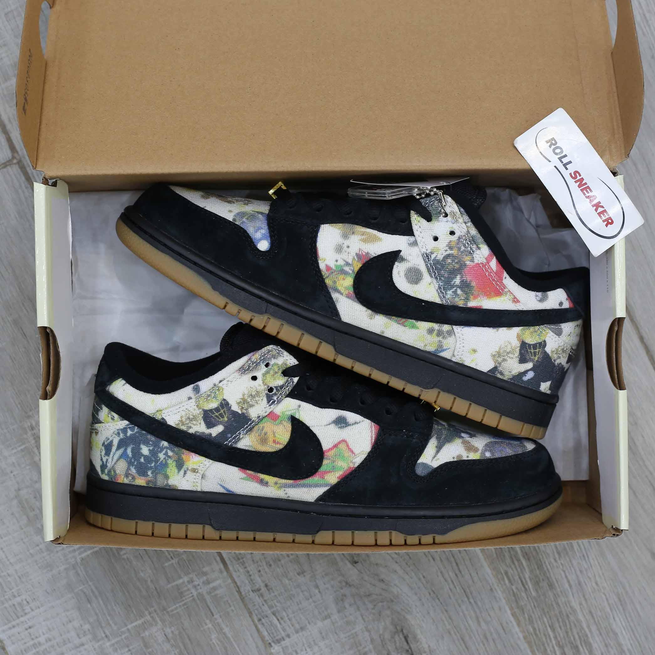 Supreme’s Nike SB Dunk Low ‘Rammellzee’