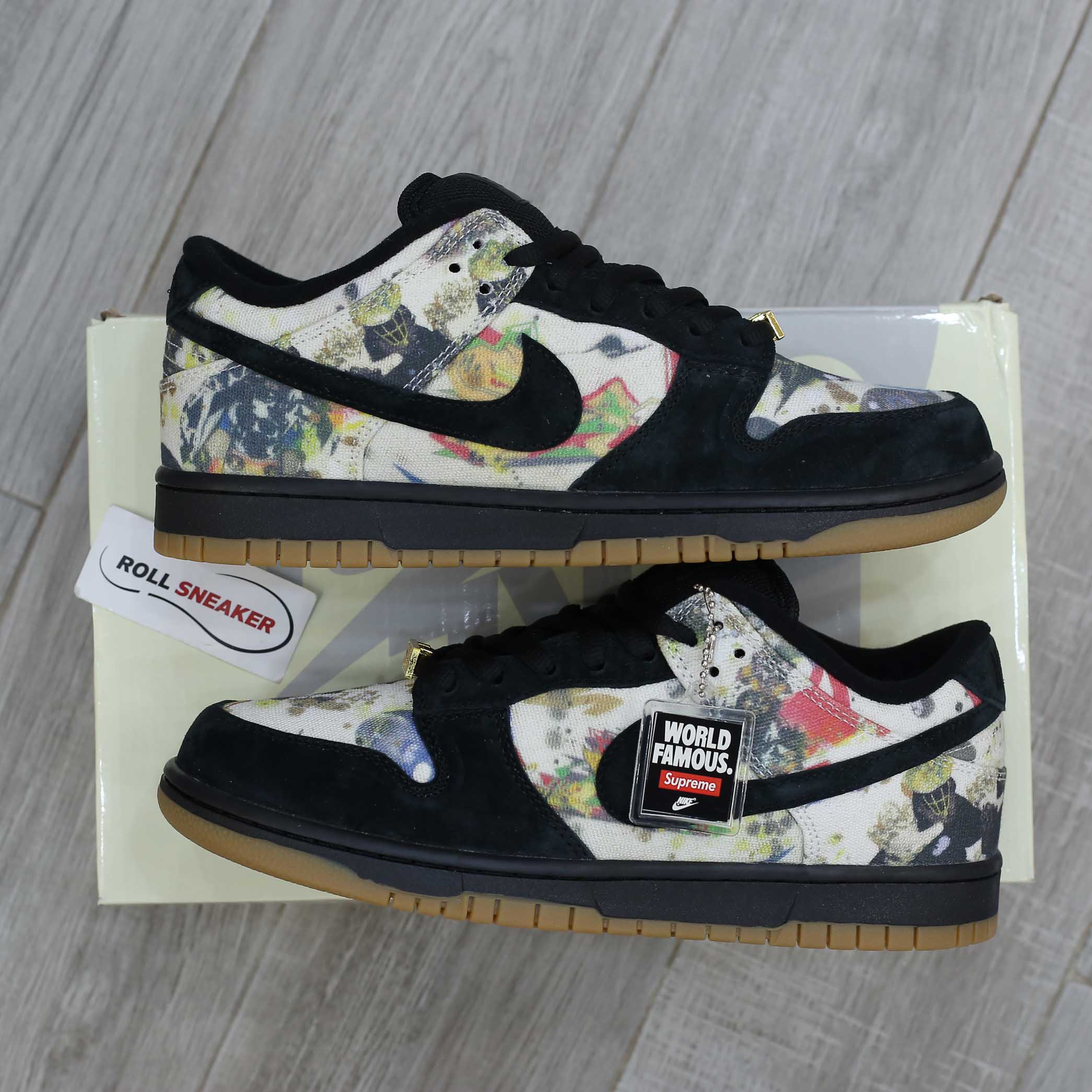 Supreme’s Nike SB Dunk Low ‘Rammellzee’