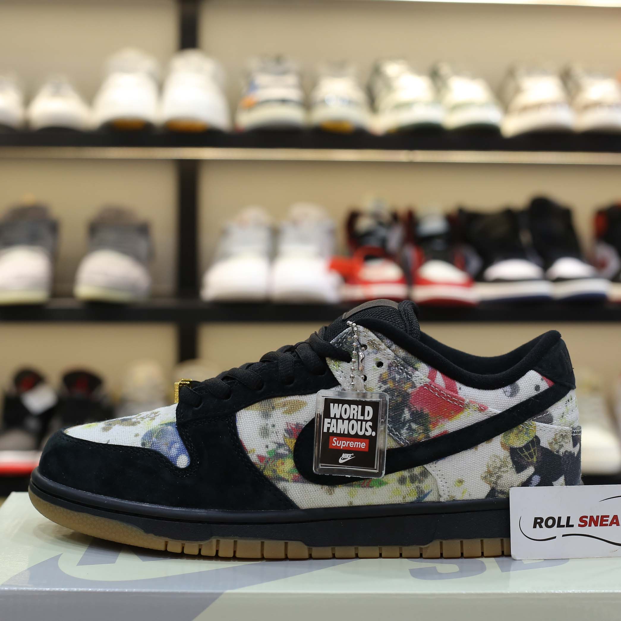 Supreme’s Nike SB Dunk Low ‘Rammellzee’