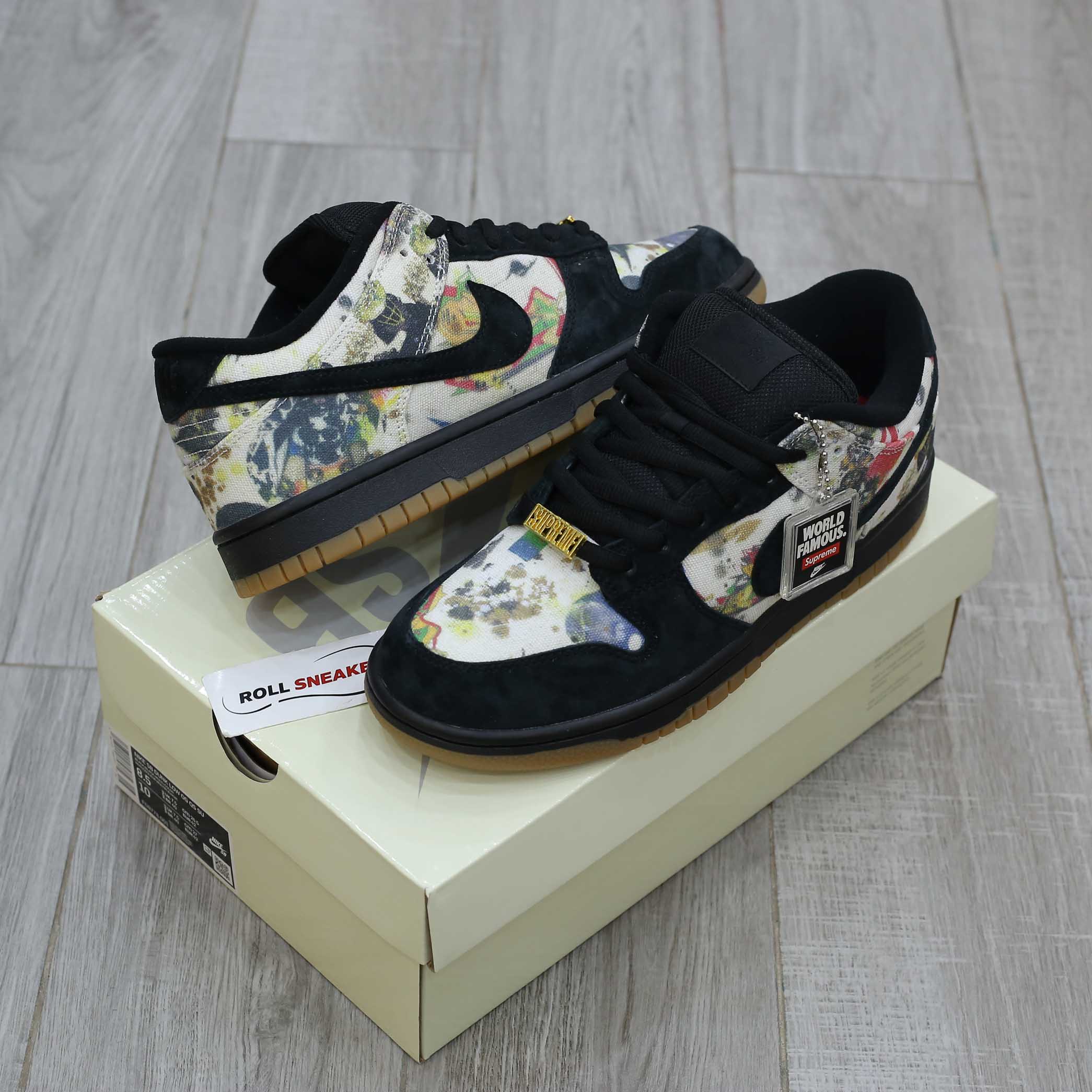 Supreme’s Nike SB Dunk Low ‘Rammellzee’