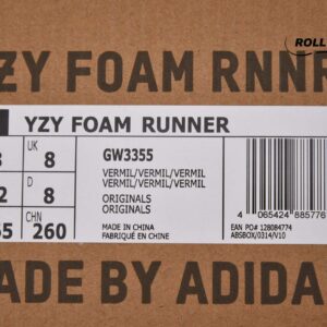 Yeezy Foam RNNR Vermillion Đỏ