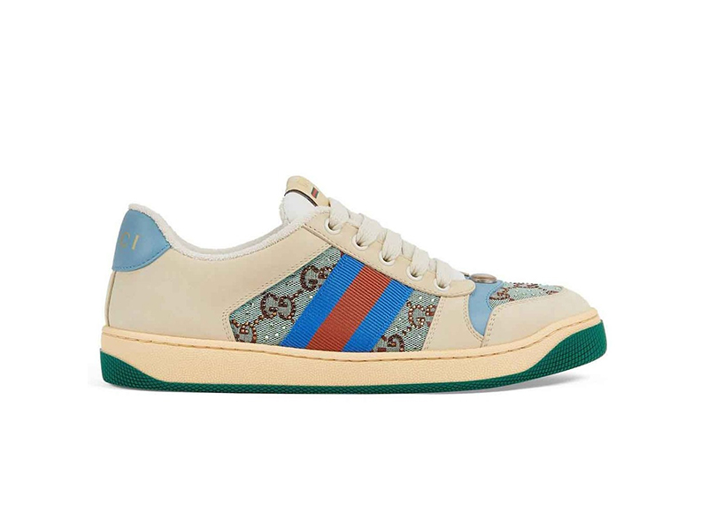 Gucci women’s screener sneaker with crytals