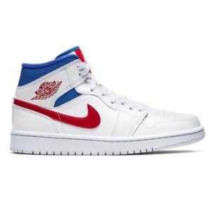Nike Air Jordan 1 Mid ‘White Red Royal’