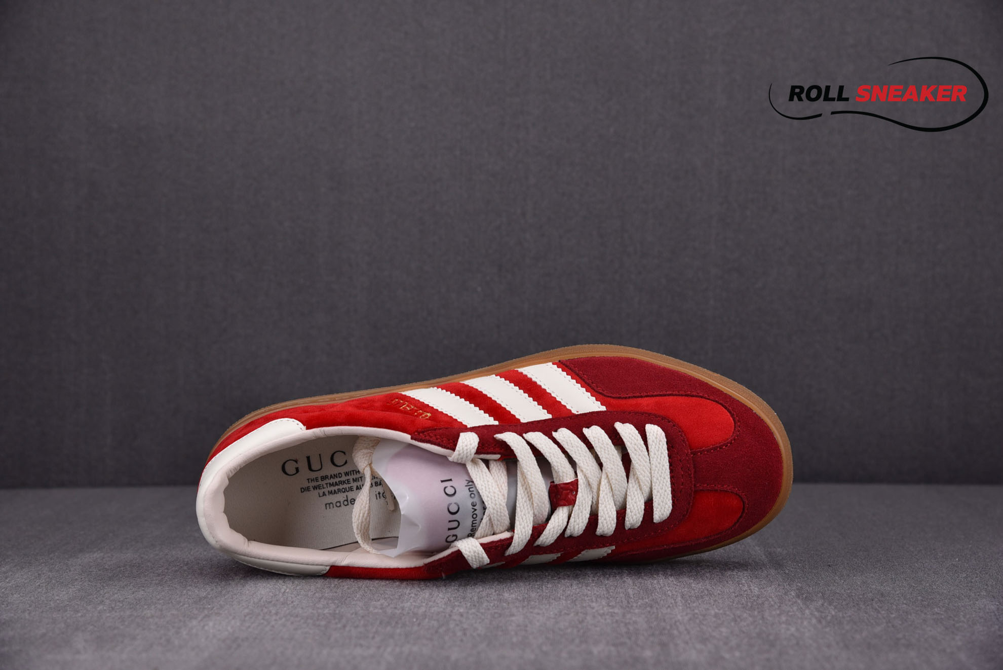 Adidas x Gucci Gazelle ‘Red Velvet’