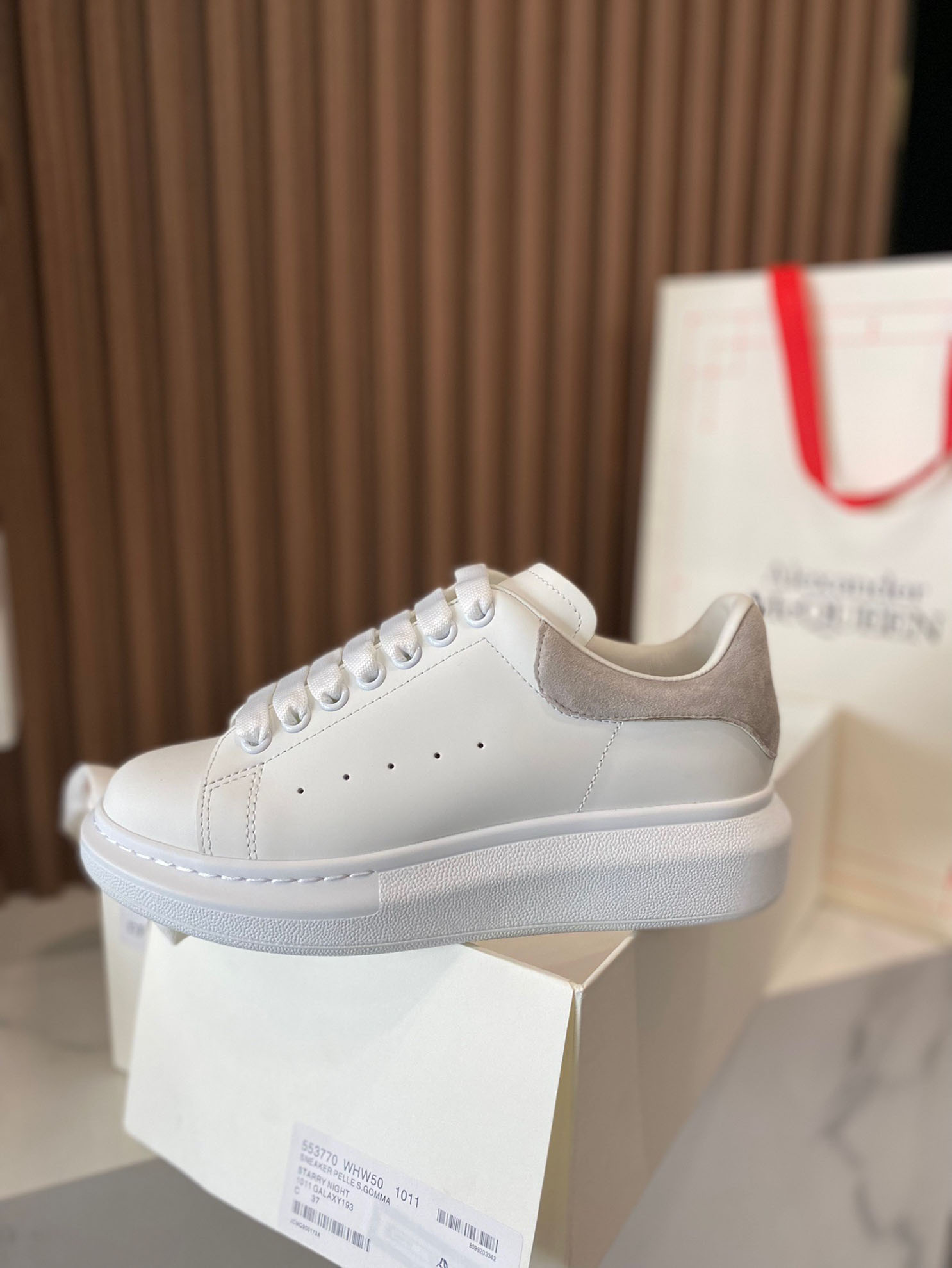 Alexander McQueen Oversized Sneaker ‘White Grey’