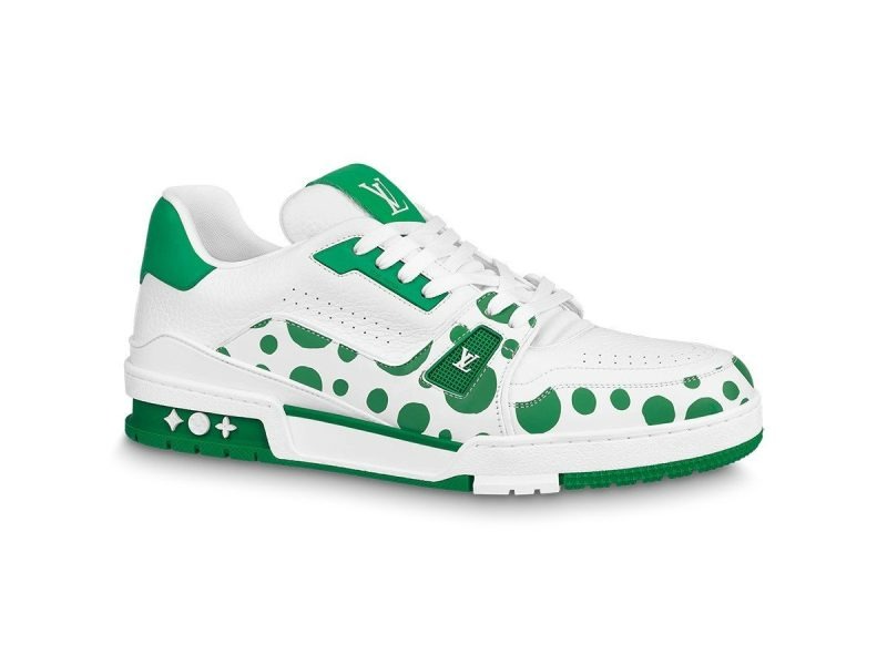 Louis Vuitton Trainer LV x Yk Yayoi Kusama Green