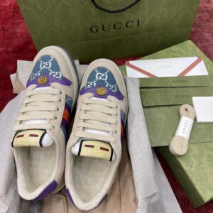 Gucci GG Screener blue denim purple