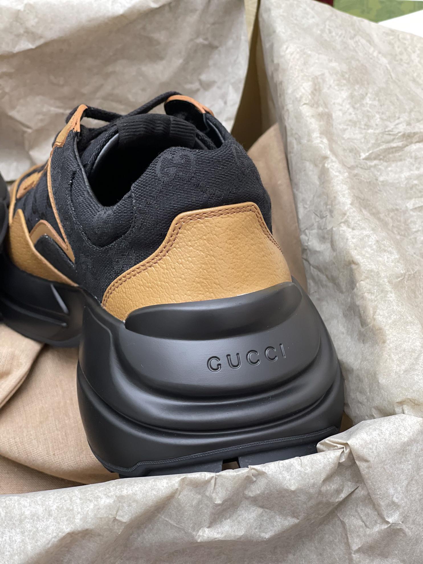 Gucci Rhyton Black Gold Đen Vàng