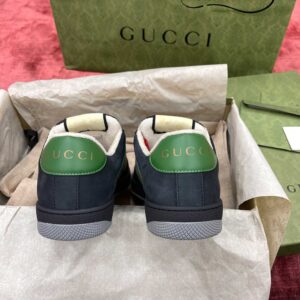 Gucci Screener Suede ‘Black Green’