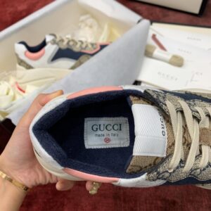 Gucci Wmns GG Rhyton ‘Beige White Pink’