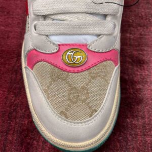 Gucci Wmns Screener ‘Distressed Pink Green’