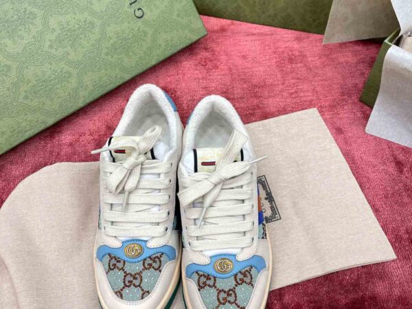 Gucci women’s screener sneaker with crytals