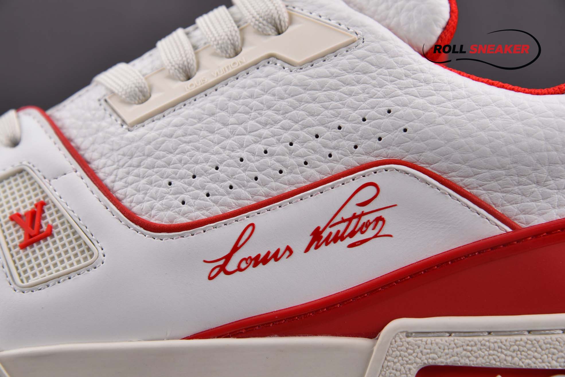 Louis Vuitton Bordeaux LV Trainer ‘White Red’ 