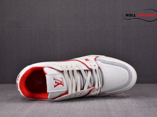 Louis Vuitton Bordeaux LV Trainer ‘White Red’