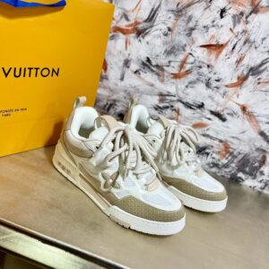 Louis Vuitton LV Skate Sneaker Beige White