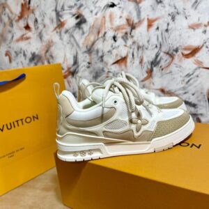 Louis Vuitton LV Skate Sneaker Beige White