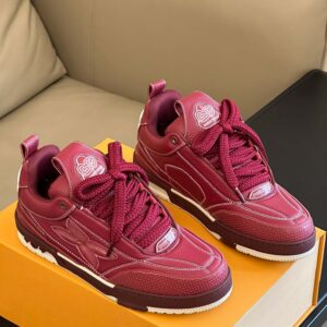 Louis Vuitton LV Skate Sneaker Bordeaux Red