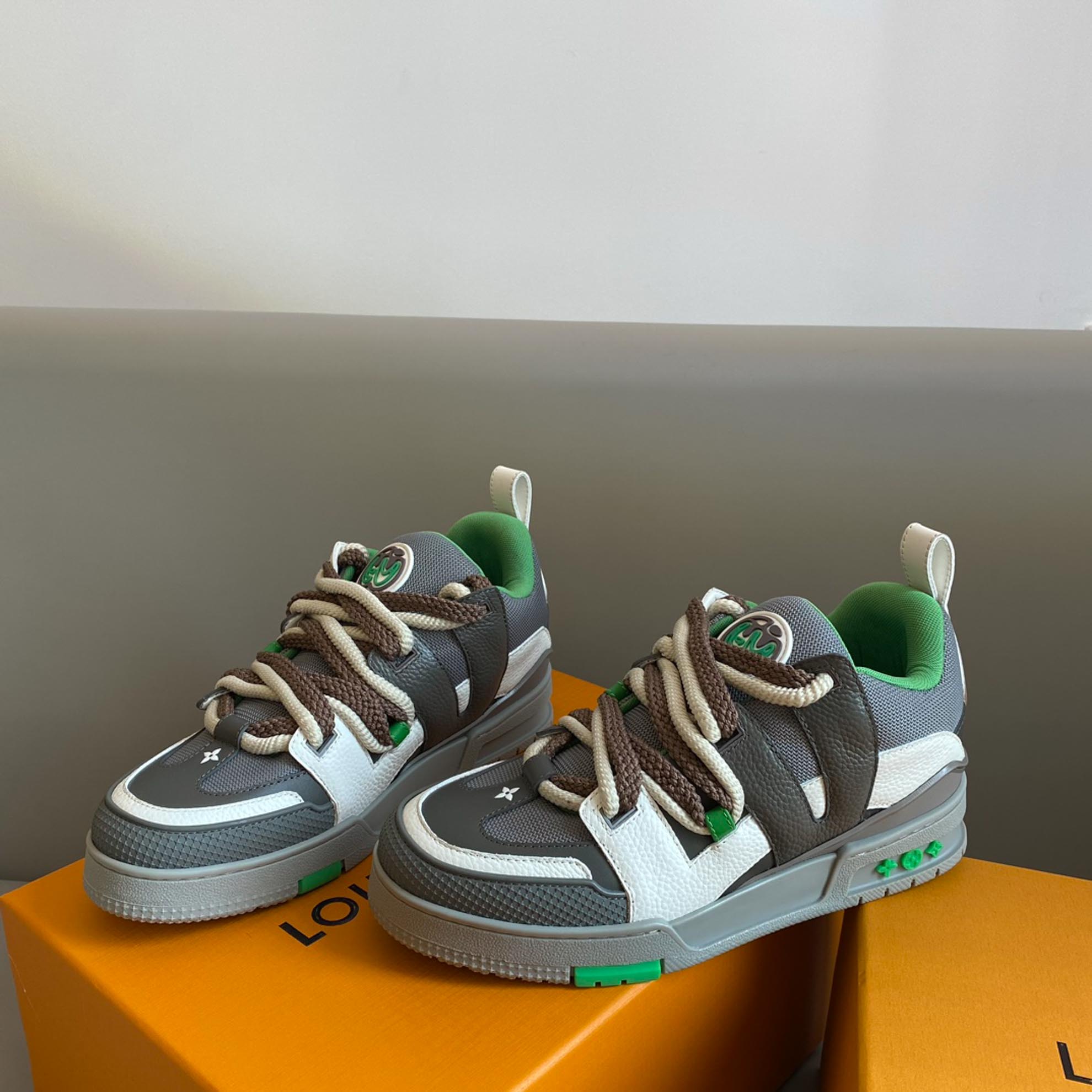 Louis Vuitton LV Skate Sneaker Grey Green