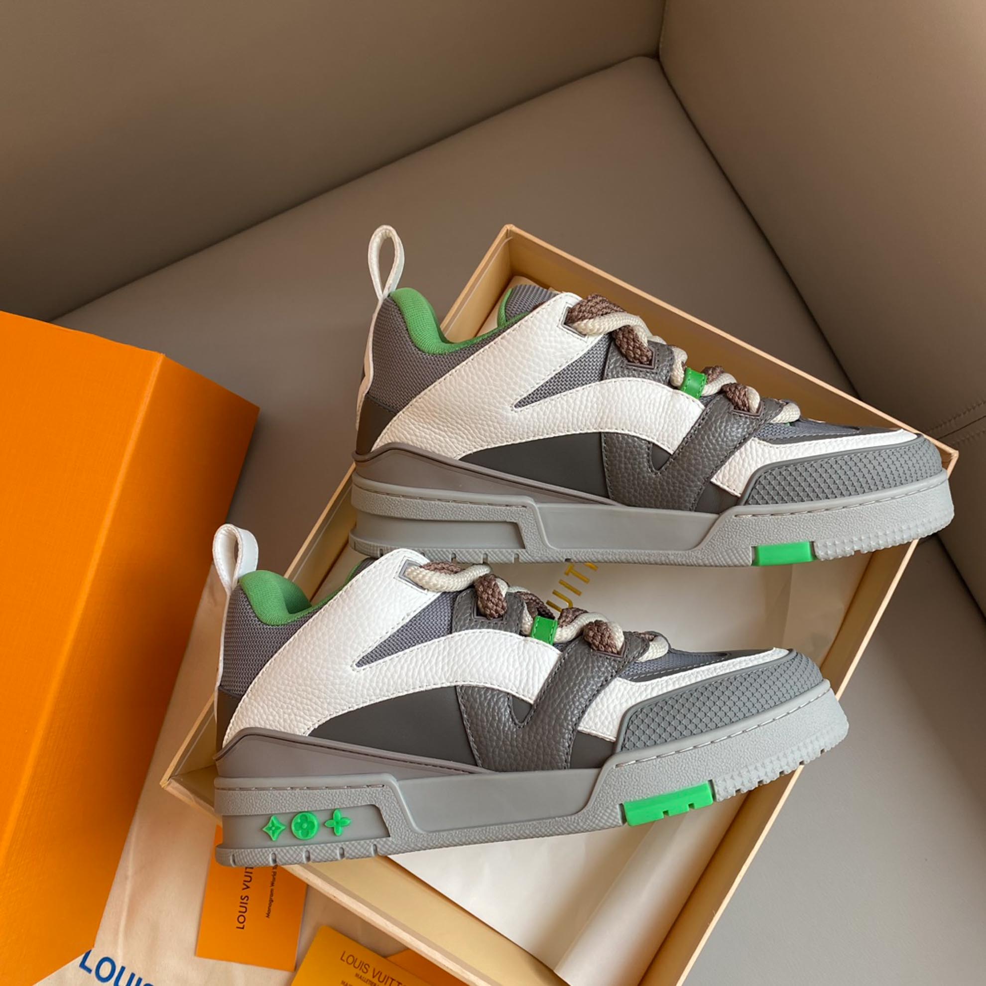 Louis Vuitton LV Skate Sneaker Grey Green