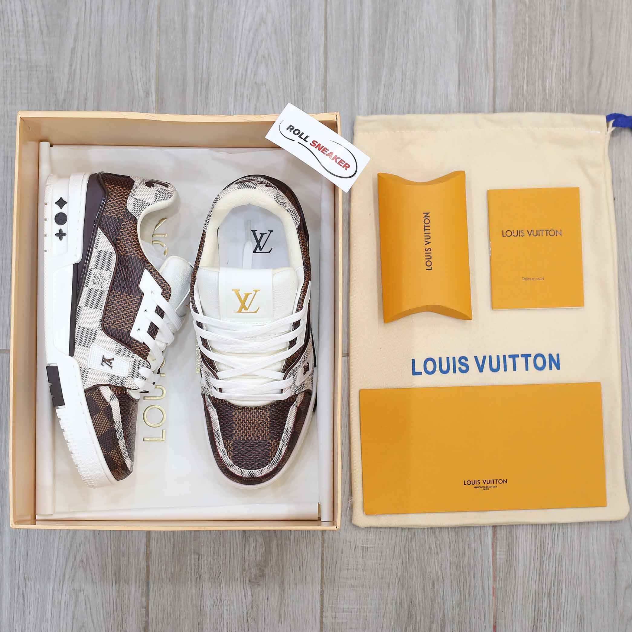 Louis Vuitton LV Trainer #54 Damier Ebene Multi 