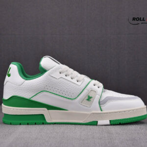 Louis Vuitton Lv Trainer #54 Signature Green