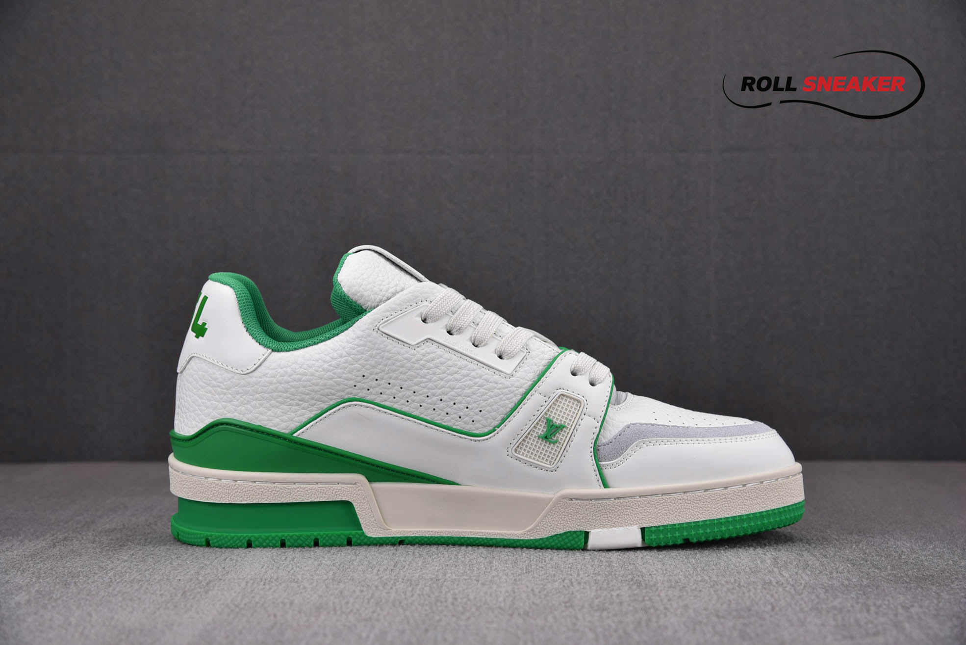 Louis Vuitton Lv Trainer #54 Signature Green 