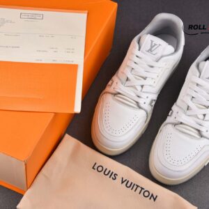 Louis Vuitton Lv Trainer #54 Signature White