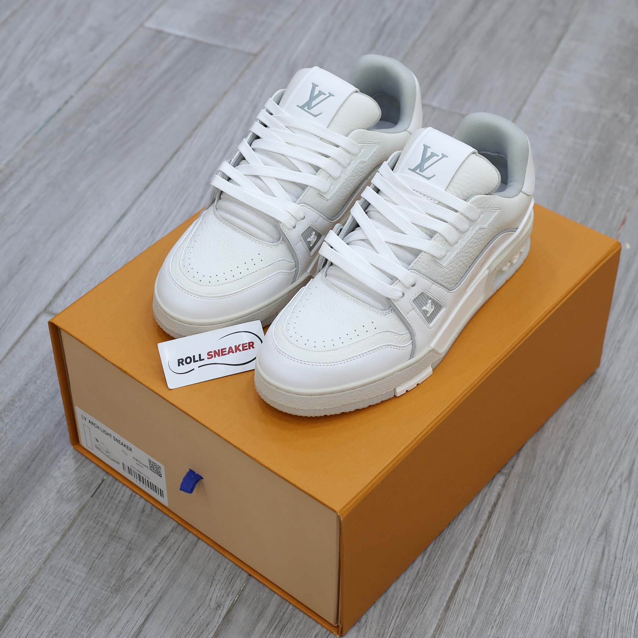 Louis Vuitton Lv Trainer #54 Signature White 