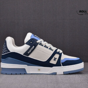 Louis Vuitton LV Trainer Blue Trơn 2023