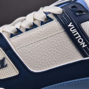 Louis Vuitton LV Trainer Blue Trơn 2023