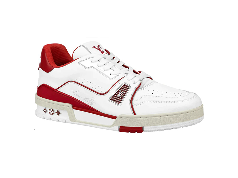 Louis Vuitton Bordeaux LV Trainer ‘White Red’