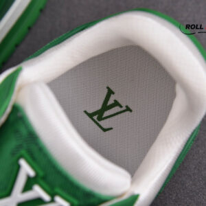 Louis Vuitton LV Trainer Green Monogram Denim