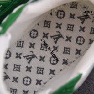 Louis Vuitton LV Trainer Green Monogram Denim