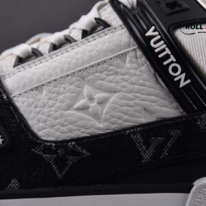 Louis Vuitton LV Trainer Monogram Denim Black