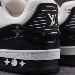 Louis Vuitton LV Trainer Monogram Denim Black