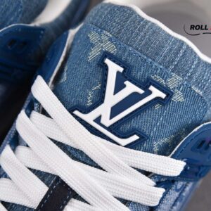 Louis Vuitton LV Trainer Monogram Denim Blue