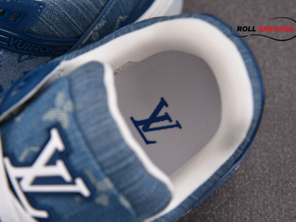 Louis Vuitton LV Trainer Monogram Denim Blue