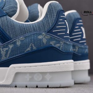 Louis Vuitton LV Trainer Monogram Denim Blue