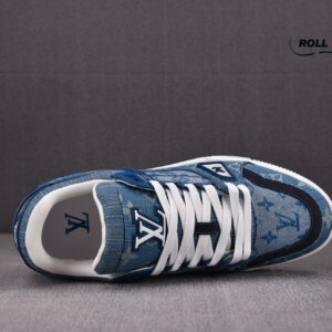 Louis Vuitton LV Trainer Monogram Denim Blue