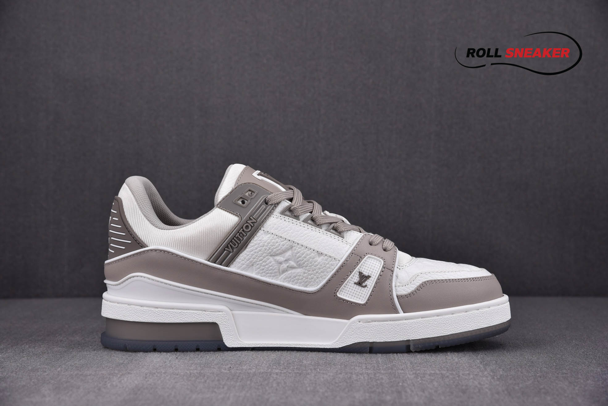 Louis Vuitton Lv Trainer Monogram Grey Xám 